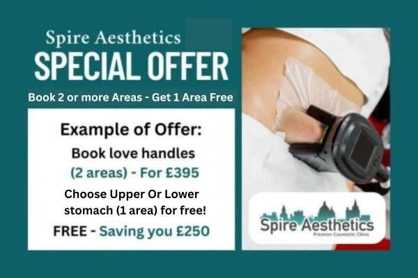 Fat Freezing Promotion Soham from Spire Aesthetics - Book Today!