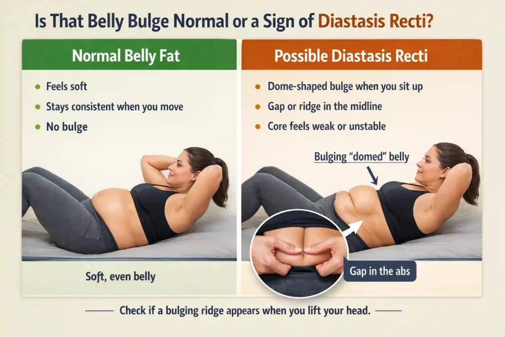 Is That Belly Bulge Normal or a Sign of Diastasis Recti Soham